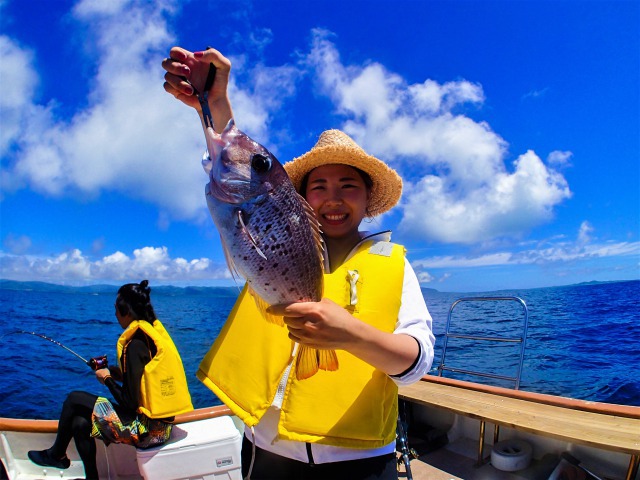 南国の海でフィッシング！